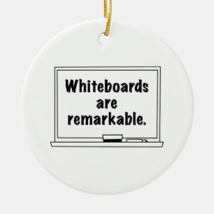 Ornement En Céramique Les tableaux blancs sont remarquables