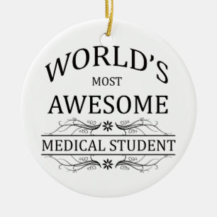 Ornement En Céramique L'étudiant en médecine le plus impressionnant du