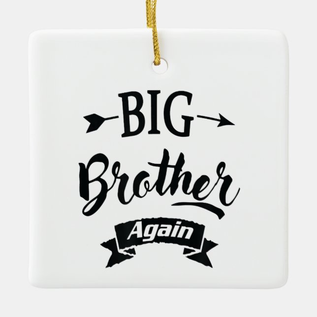 Ornement En Céramique Leveling up to Big Brother Again 2022 (Devant)