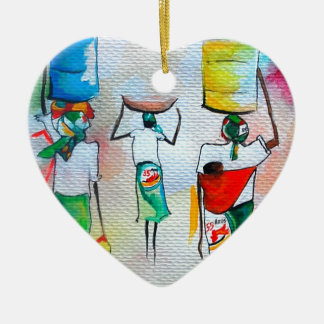 Ornement En Céramique L'indépendance en Mozambique !