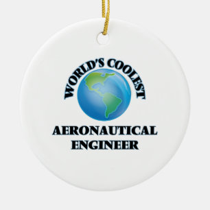 Ornement En Céramique l'ingénieur aéronautique LE PLUS FRAIS des mondes