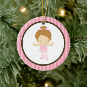 Ornement En Céramique Little Ballerina