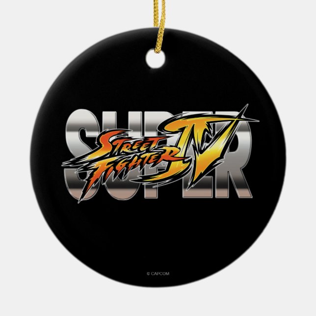 Ornement En Céramique Logo superbe de Street Fighter IV (Devant)