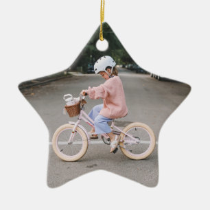 Ornement En Céramique L'ornement de l'arbre de Noël étoilé pour enfants