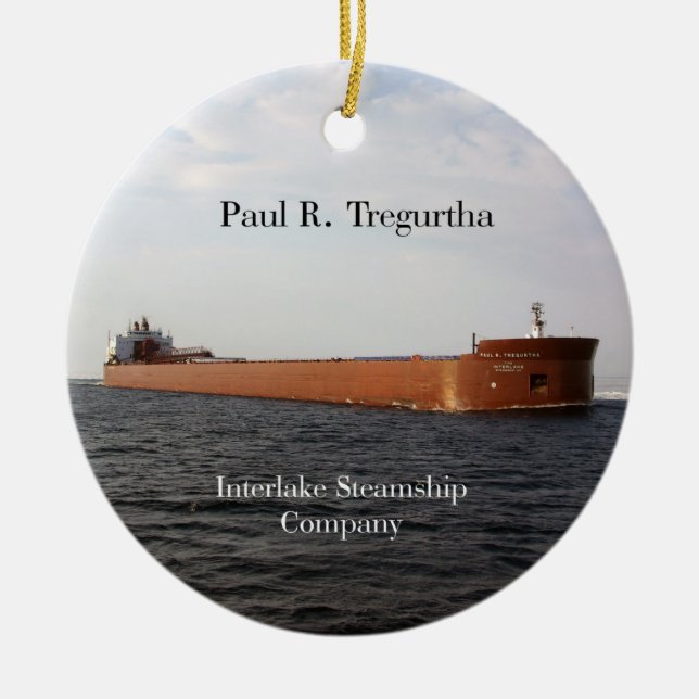 Ornement En Céramique L'ornement de Paul R Tregurtha (Devant)