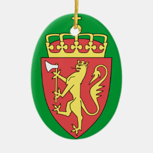 Ornement En Céramique L'ornement Norske de Noël de NORWAY* julen