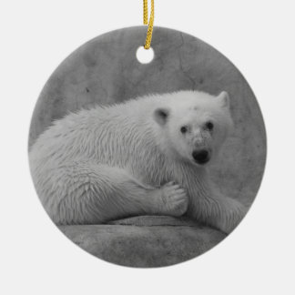 Ornement En Céramique L'ours blanc CUB ornementent
