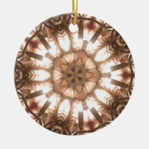 Ornement En Céramique Lumière Joyeux sapin de Noël Lumières Kaleidoscope