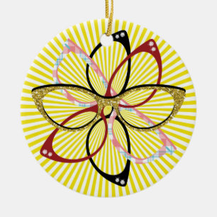 Ornement En Céramique Lunettes de vue - SRF