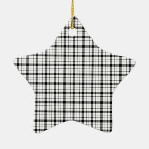 Ornement En Céramique MacFarlane Tartan