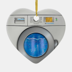 Ornement En Céramique Machine à laver