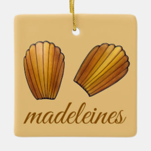 Ornement En Céramique Madeleine Chef pâtissier Pâtisserie Gâteaux