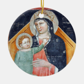 Ornement En Céramique Madonna et enfant : Vérone