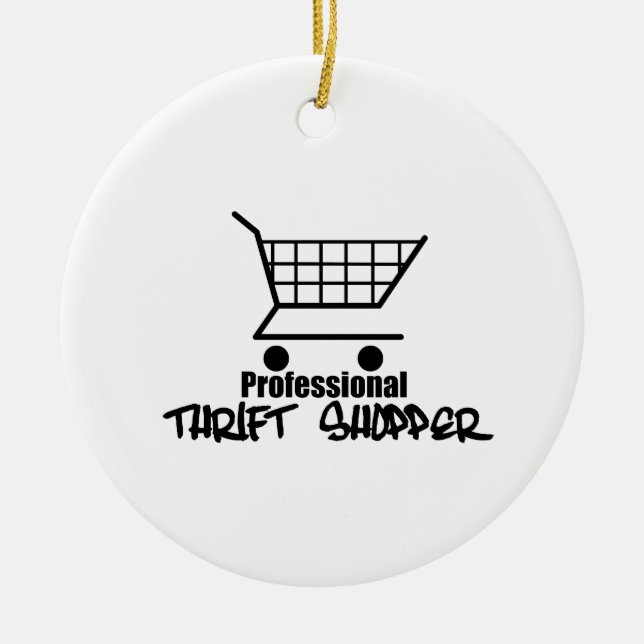 Ornement En Céramique Magasin professionnel Thrift (Devant)