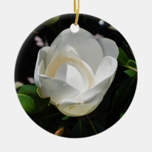 Ornement En Céramique Magnolia douce