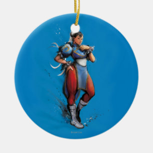 Ornement En Céramique Main de Chun-Li sur la hanche