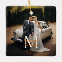 Mariage photo Monogramme