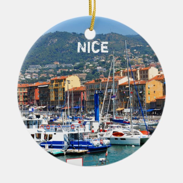 Ornement En Céramique Marina à Nice, France (Devant)