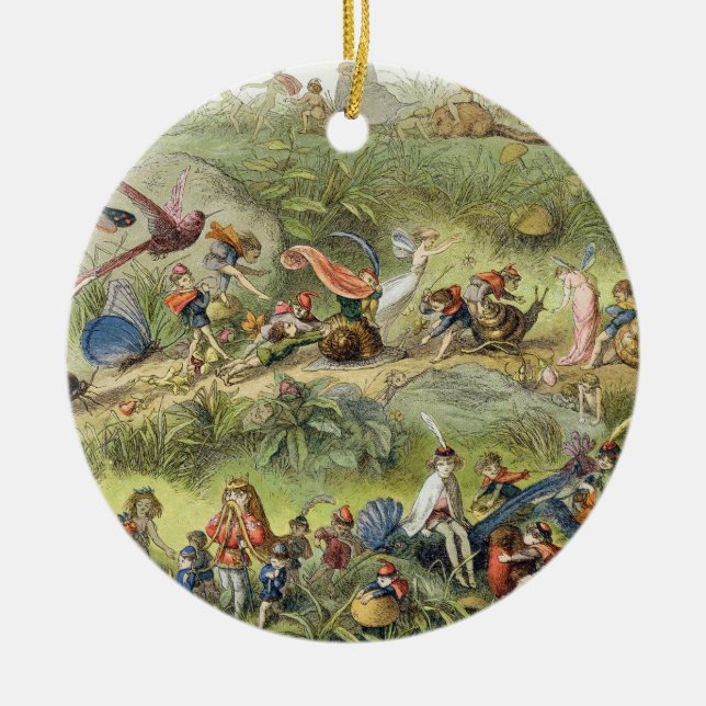 Ornement En Céramique Mars triomphal du l'Elf-Roi, illustration de (Devant)