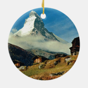 Ornement En Céramique Matterhorn, Zermatt, Suisse