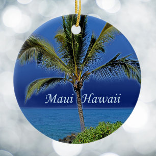 Ornement En Céramique Maui Hawaii Ornament
