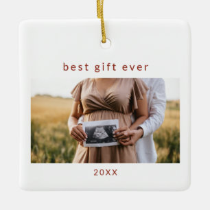 Ornement En Céramique Meilleur cadeau Jour de grossesse Jours fériés
