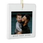 Meilleur papa Jamais photo complète personnalisée