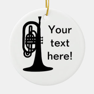 Ornement En Céramique Mellophone personnalisé