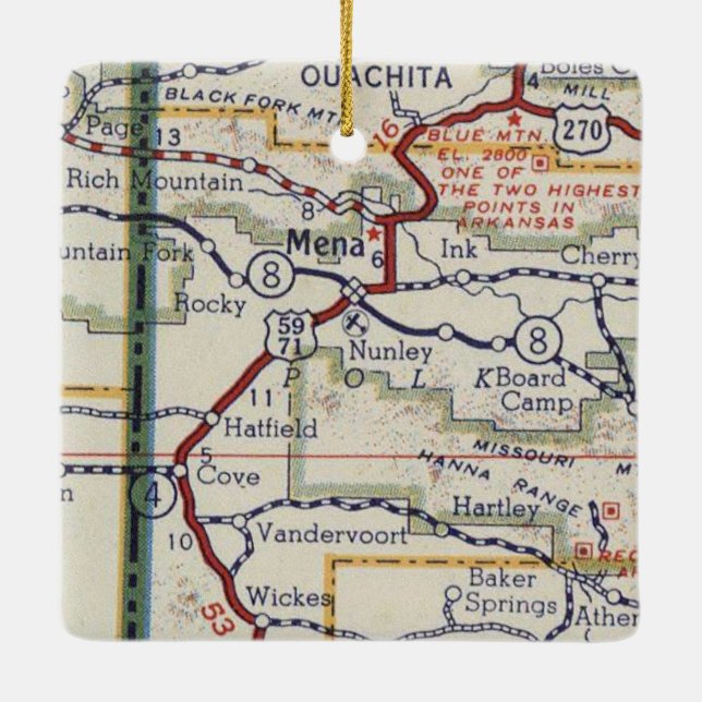 Ornement En Céramique Mena AR (Dos)