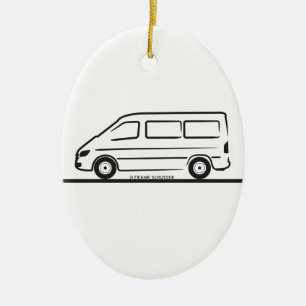 Ornement En Céramique Mercedes Sprinter Short