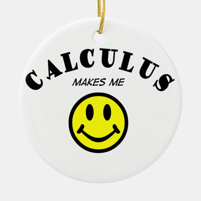 Ornement En Céramique MMS : Calcul (Devant)