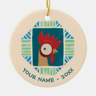 Ornement En Céramique Moana  Heihei Vintage