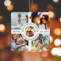 Modern Best Friends Forever Photo Collage | Bestie