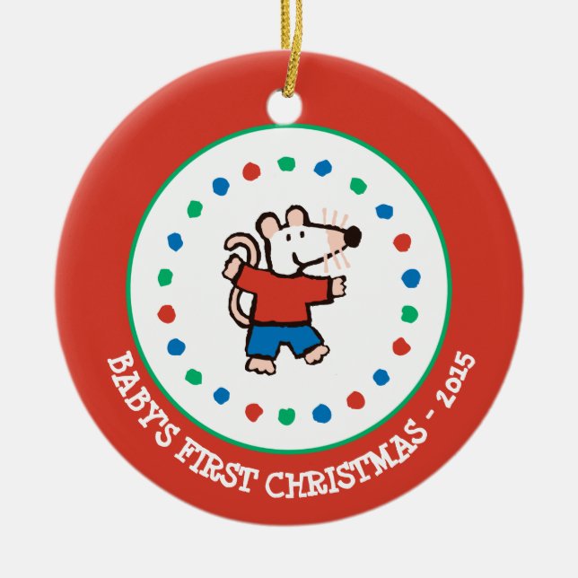 Ornement En Céramique Mon ami Maisy (Devant)