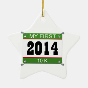 Ornement En Céramique Mon premier 10K - 2014