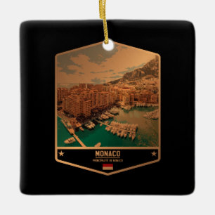 Ornement En Céramique Monaco