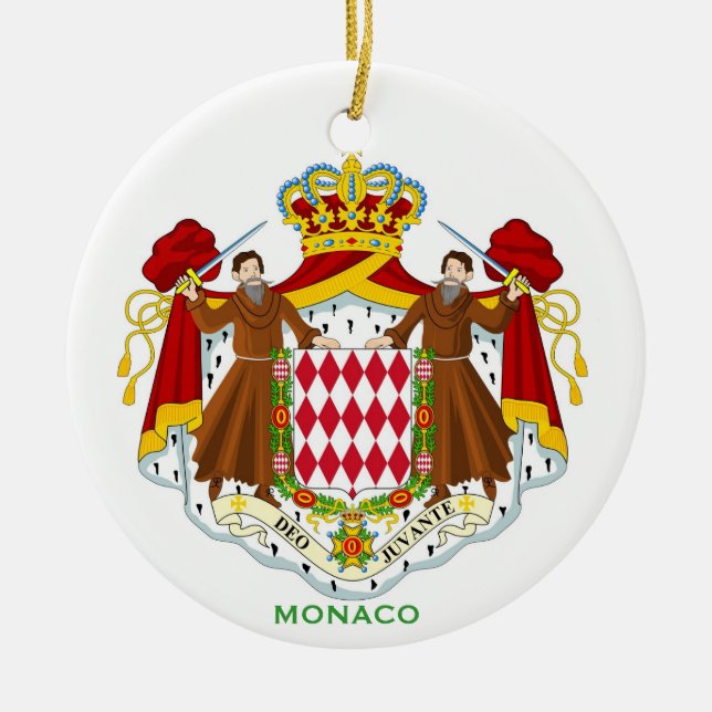 Ornement en céramique MONACO (Devant)