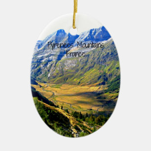 Ornement En Céramique Montagne des Pyrénées, France