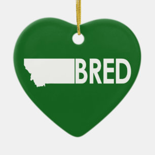 Ornement En Céramique Montana Bred