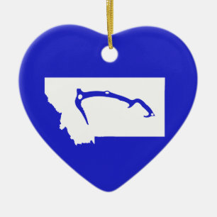 Ornement En Céramique Montée de glace Montana