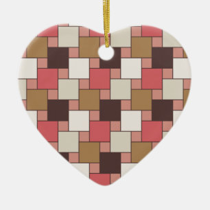 Ornement En Céramique Motif d'armure d'épice de citrouille