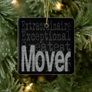 Ornement En Céramique Mover Extraordinaire