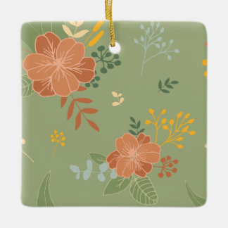 Ornement En Céramique multicolore