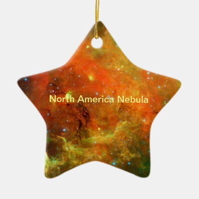 Ornement En Céramique Nebula Amérique du Nord (Devant)