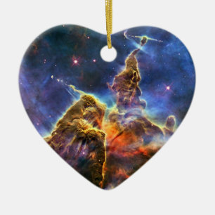 Ornement En Céramique Nébuleuse de Carina (télescope de Hubble)