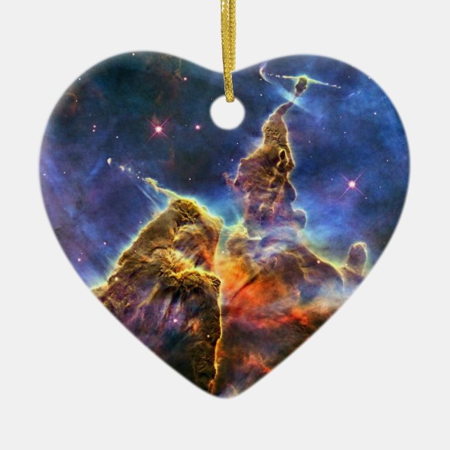Ornement En Céramique Nébuleuse de Carina (télescope de Hubble) (Devant)