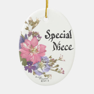 Ornement En Céramique Nièce spéciale
