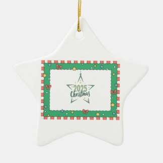 Ornement En Céramique Noël cadeau