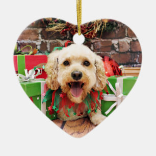 Ornement En Céramique Noël - Cockapoo - Trixie