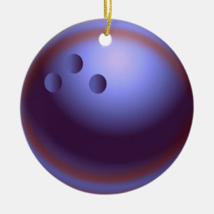 Ornement En Céramique Noël de bowling
